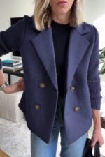 Alesia - Stylish Casual Button Blazer - Image 9