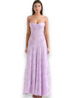 Amara Blossom Green Floral Vintage Gown - Image 15