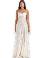 Amara Blossom Black Floral Vintage Gown - Image 12