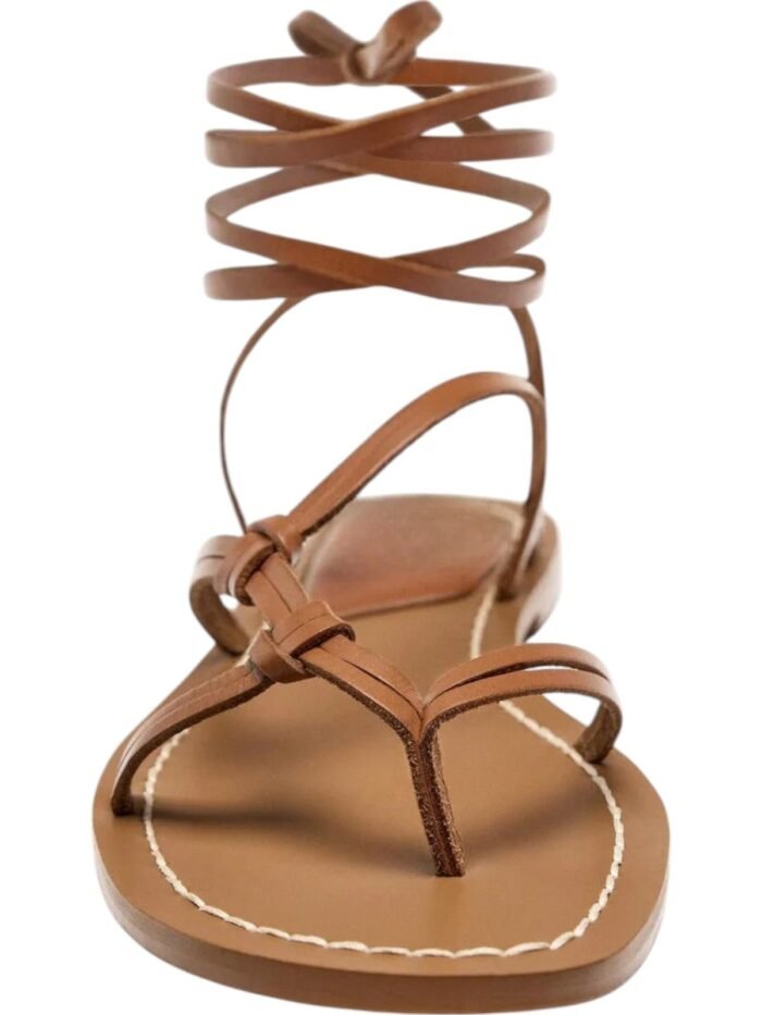 Alita Lace-Up Roman Sandals - Image 3
