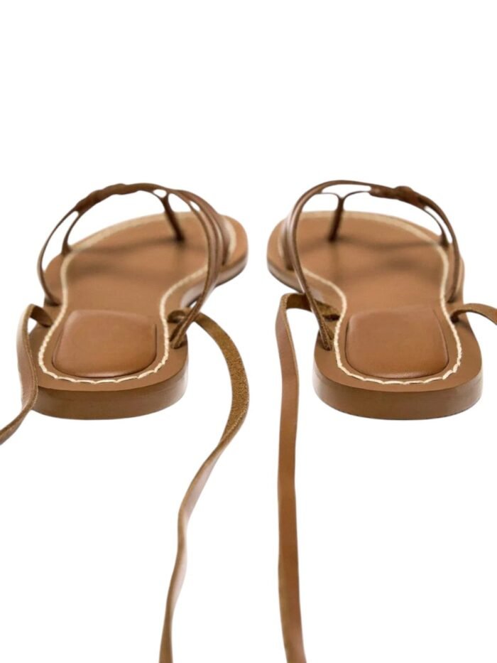 Alita Lace-Up Roman Sandals - Image 5