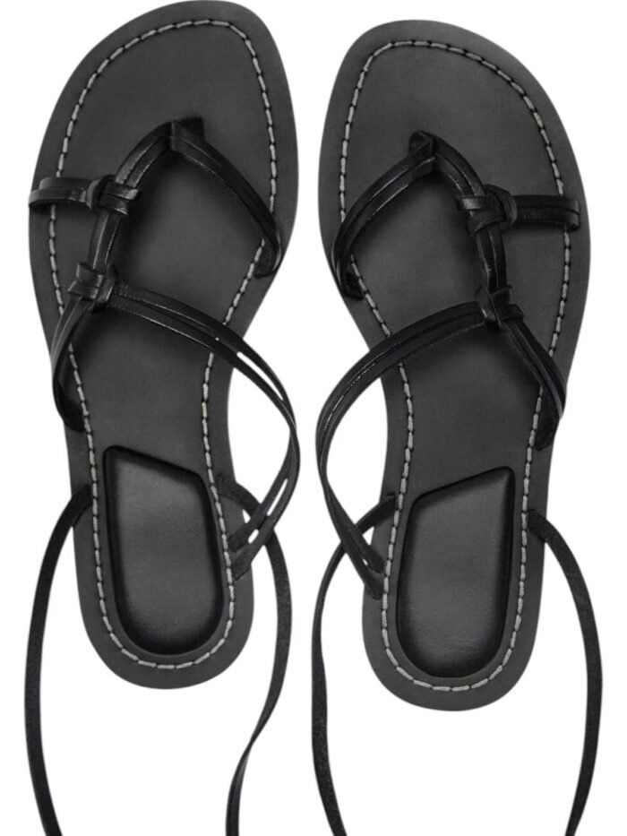 Alita Lace-Up Roman Sandals - Image 8