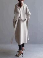 Amalia Long Wool Coat - Image 4