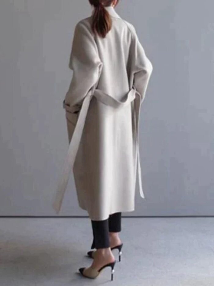 Amalia Long Wool Coat - Image 4