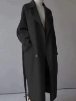 Amalia Long Wool Coat - Image 5