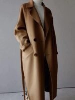 Amalia Long Wool Coat - Image 6