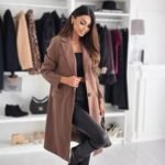 Adele - Crest Structured Longline Coat - Image 3